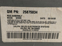 2007-2009 Buick Lacrosse Radio AM FM Cd Player Receiver Replacement P/N:25875834 Fits Fits 2007 2008 2009 OEM Used Auto Part