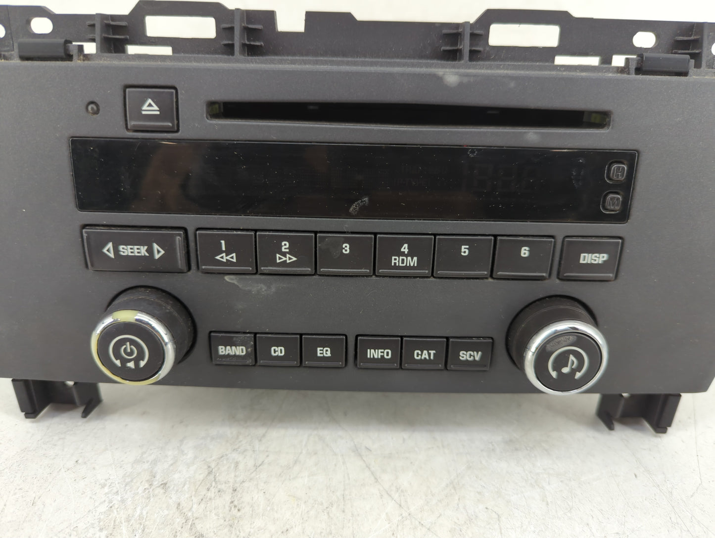 2007-2009 Buick Lacrosse Radio AM FM Cd Player Receiver Replacement P/N:25875834 Fits Fits 2007 2008 2009 OEM Used Auto Part