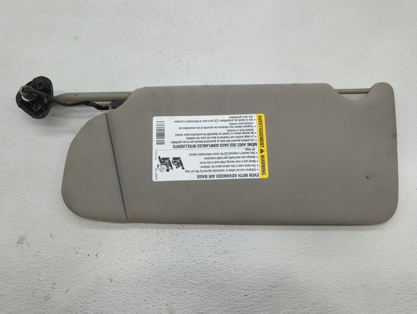 2005-2009 Buick Lacrosse Sun Visor Shade Replacement Passenger Right Mirror Fits Fits 2005 2006 2007 2008 2009 OEM Used Auto