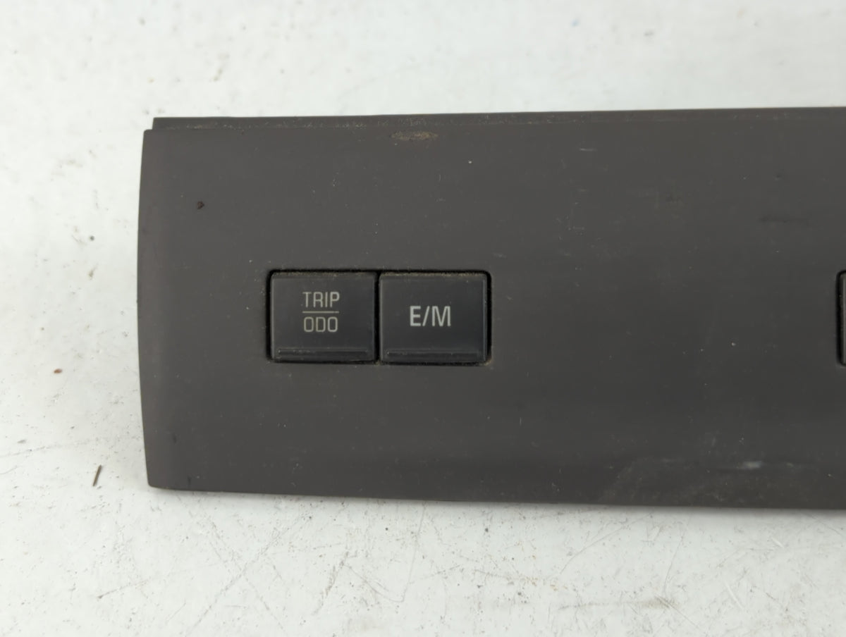 2009 Buick Lacrosse Trip Hazard TCS Fuel Control Switch - Oemusedautoparts1.com