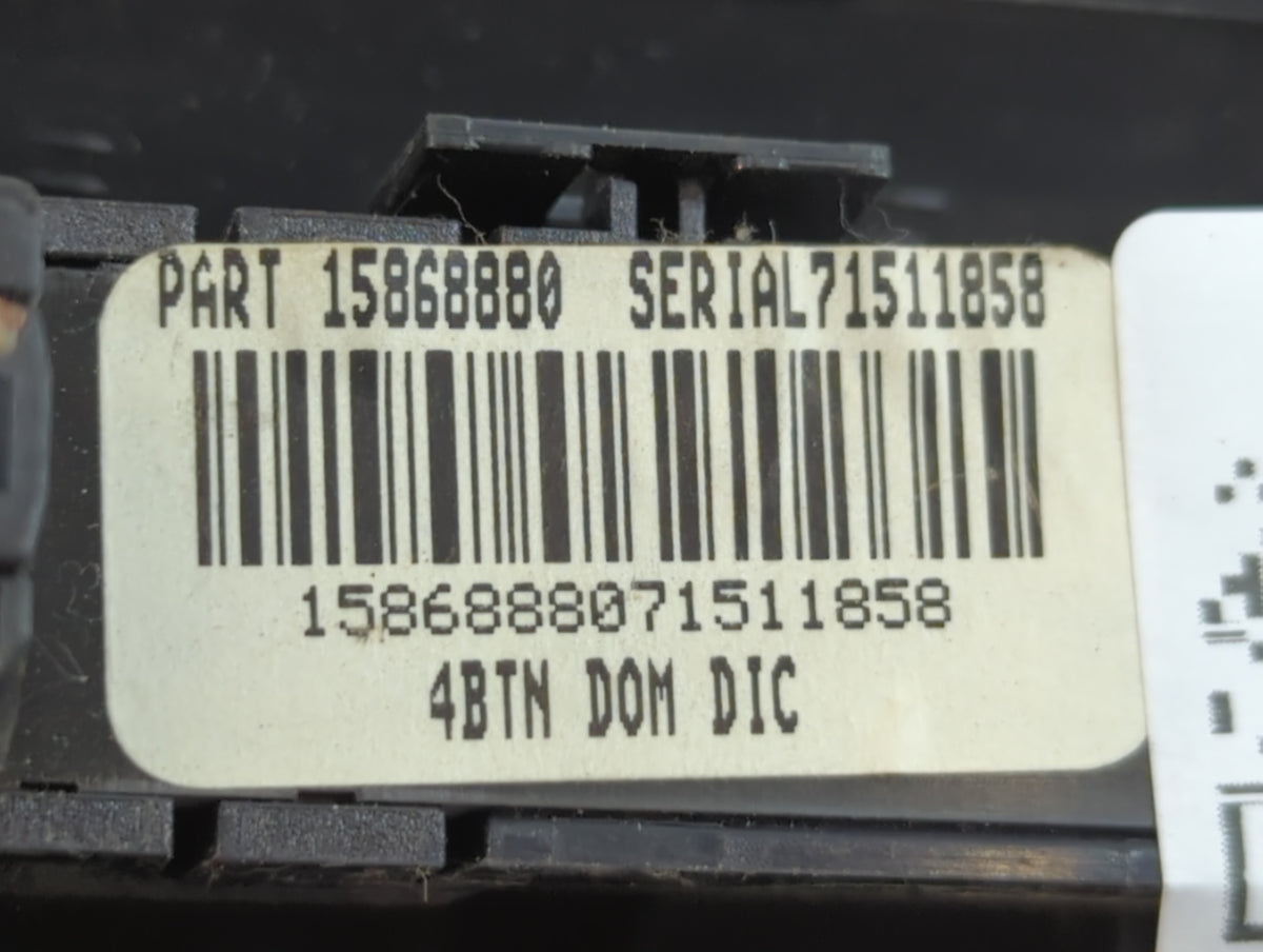 2009 Buick Lacrosse Trip Hazard TCS Fuel Control Switch - Oemusedautoparts1.com