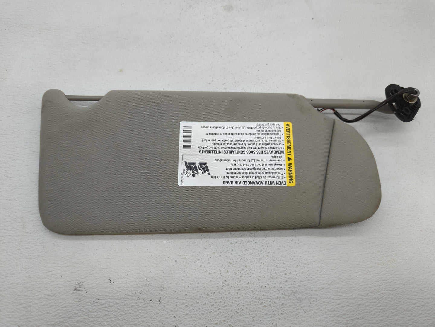 2009 Buick Lacrosse Sun Visor Shade Replacement Driver Left Mirror Fits Fits 2005 2006 2007 2008 OEM Used Auto Parts - Oemus