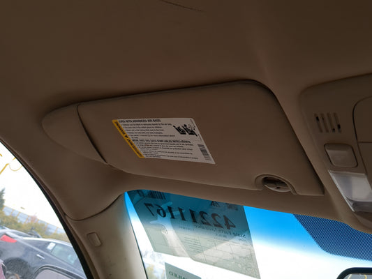 2006-2011 Buick Lucerne Sun Visor Shade Replacement Driver Left Mirror Fits Fits 2006 2007 2008 2009 2010 2011 OEM Used Auto