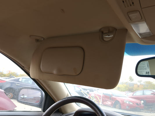 2006-2011 Buick Lucerne Sun Visor Shade Replacement Driver Left Mirror Fits Fits 2006 2007 2008 2009 2010 2011 OEM Used Auto Parts