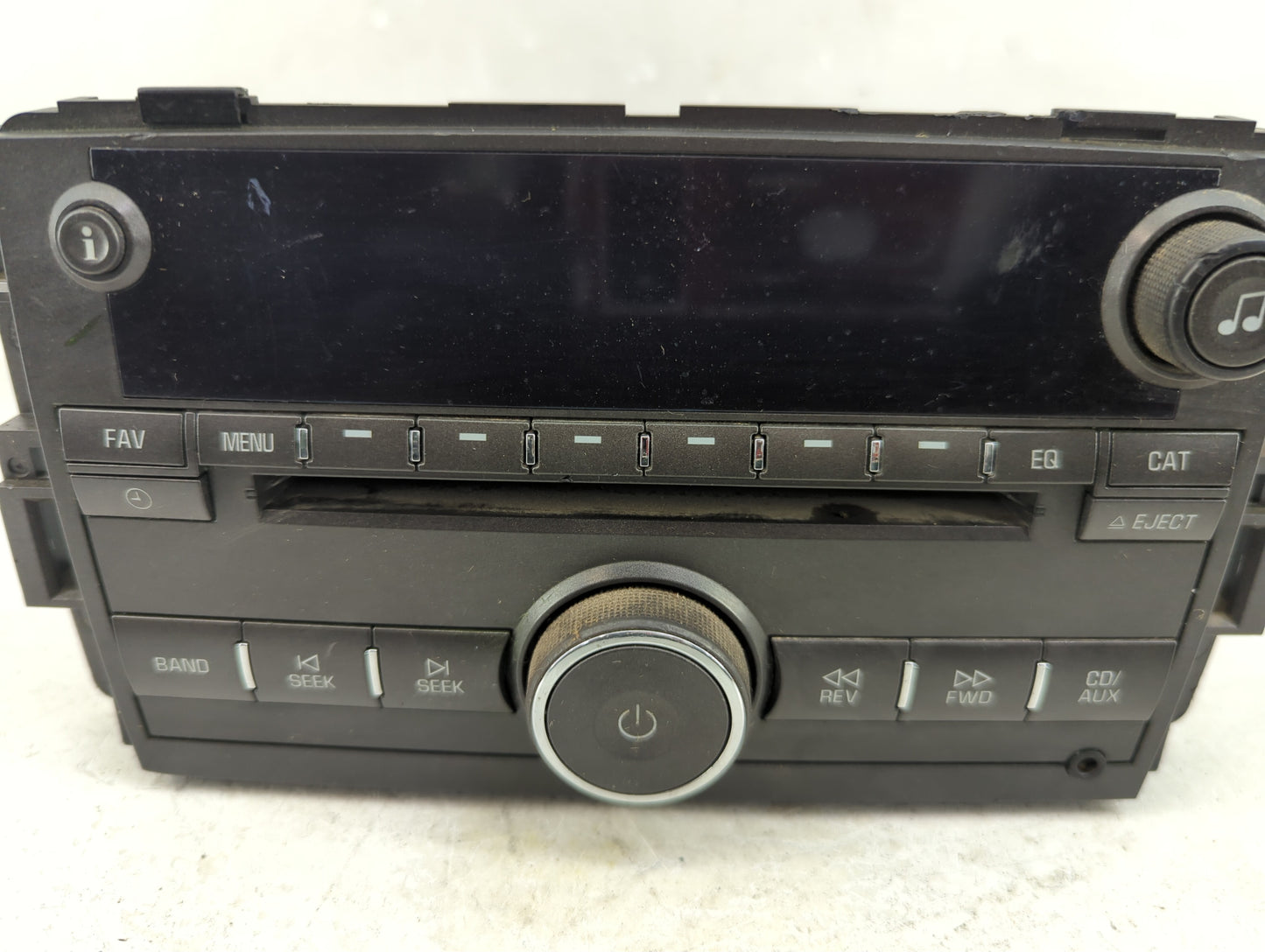 2009-2010 Buick Lucerne Radio AM FM Cd Player Receiver Replacement P/N:20763964 Fits Fits 2009 2010 OEM Used Auto Parts - Oe