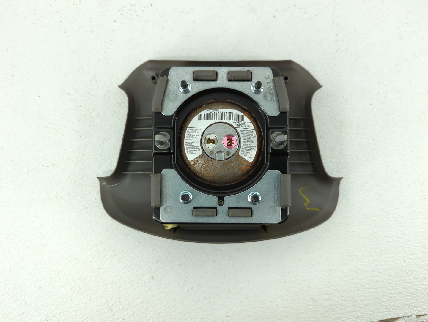 2007-2011 Buick Lucerne Air Bag Driver Left Steering Wheel Mounted Fits Fits 2007 2008 2009 2010 2011 OEM Used Auto Parts - 