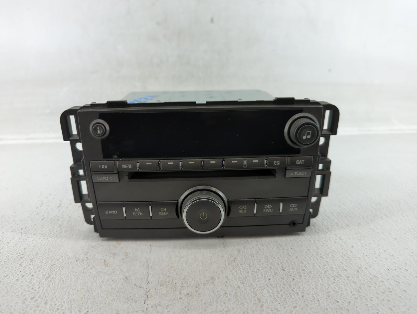 2009 Buick Lucerne Radio AM FM Cd Player Receiver Replacement P/N:25992377 Fits OEM Used Auto Parts - Oemusedautoparts1.com