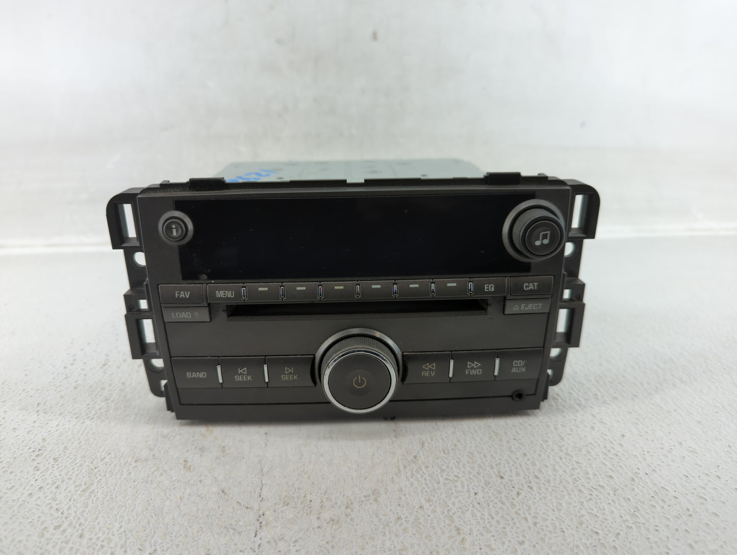 2009 Buick Lucerne Radio AM FM Cd Player Receiver Replacement P/N:25992377 Fits OEM Used Auto Parts - Oemusedautoparts1.com