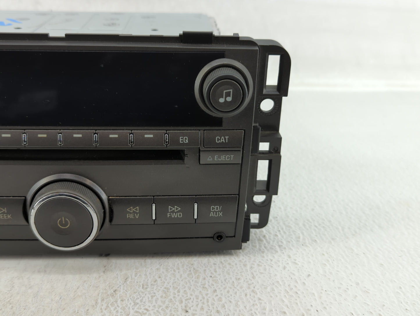 2009 Buick Lucerne Radio AM FM Cd Player Receiver Replacement P/N:25992377 Fits OEM Used Auto Parts - Oemusedautoparts1.com