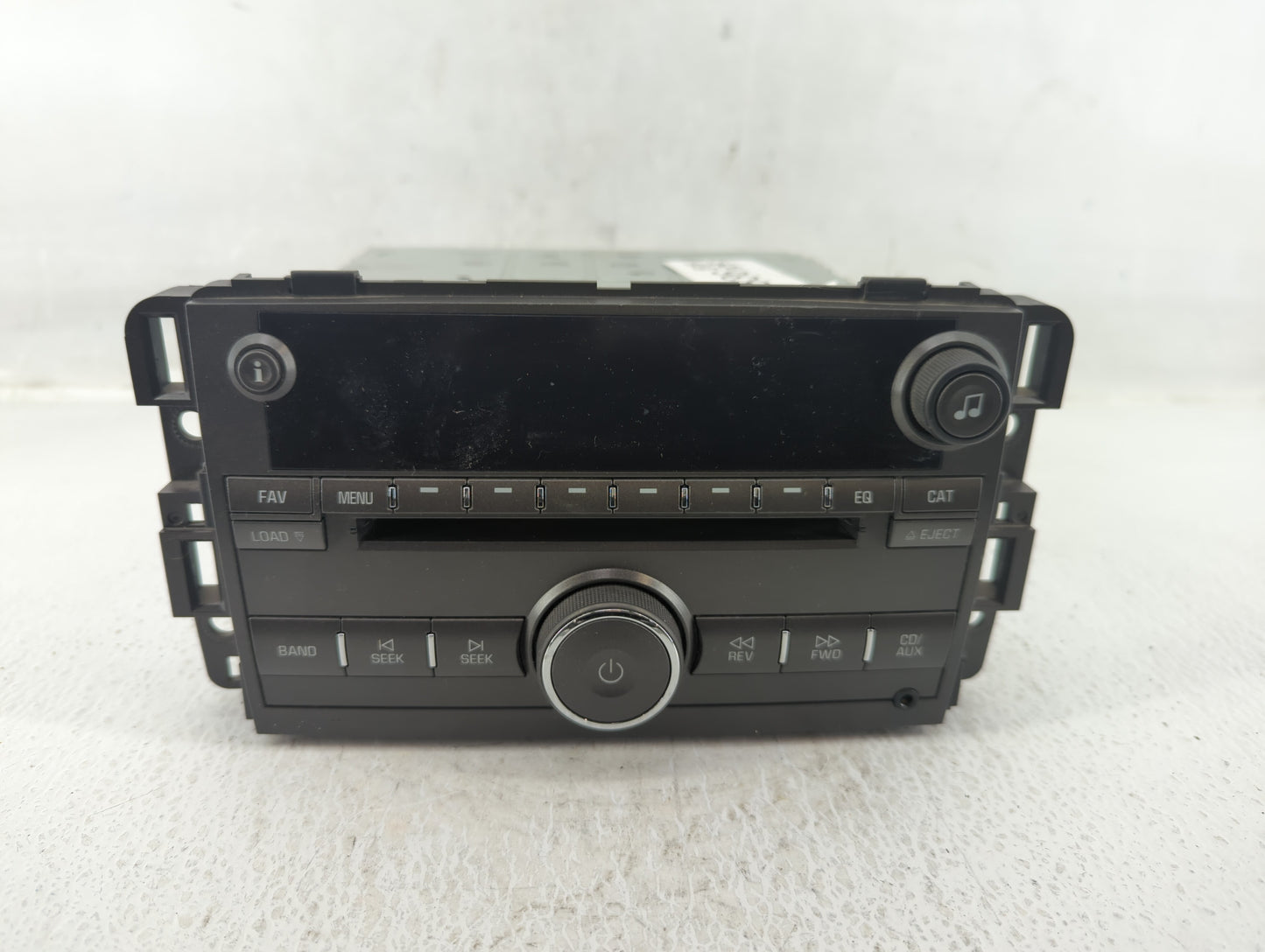 2009 Buick Lucerne Radio AM FM Cd Player Receiver Replacement P/N:25992377 Fits OEM Used Auto Parts - Oemusedautoparts1.com