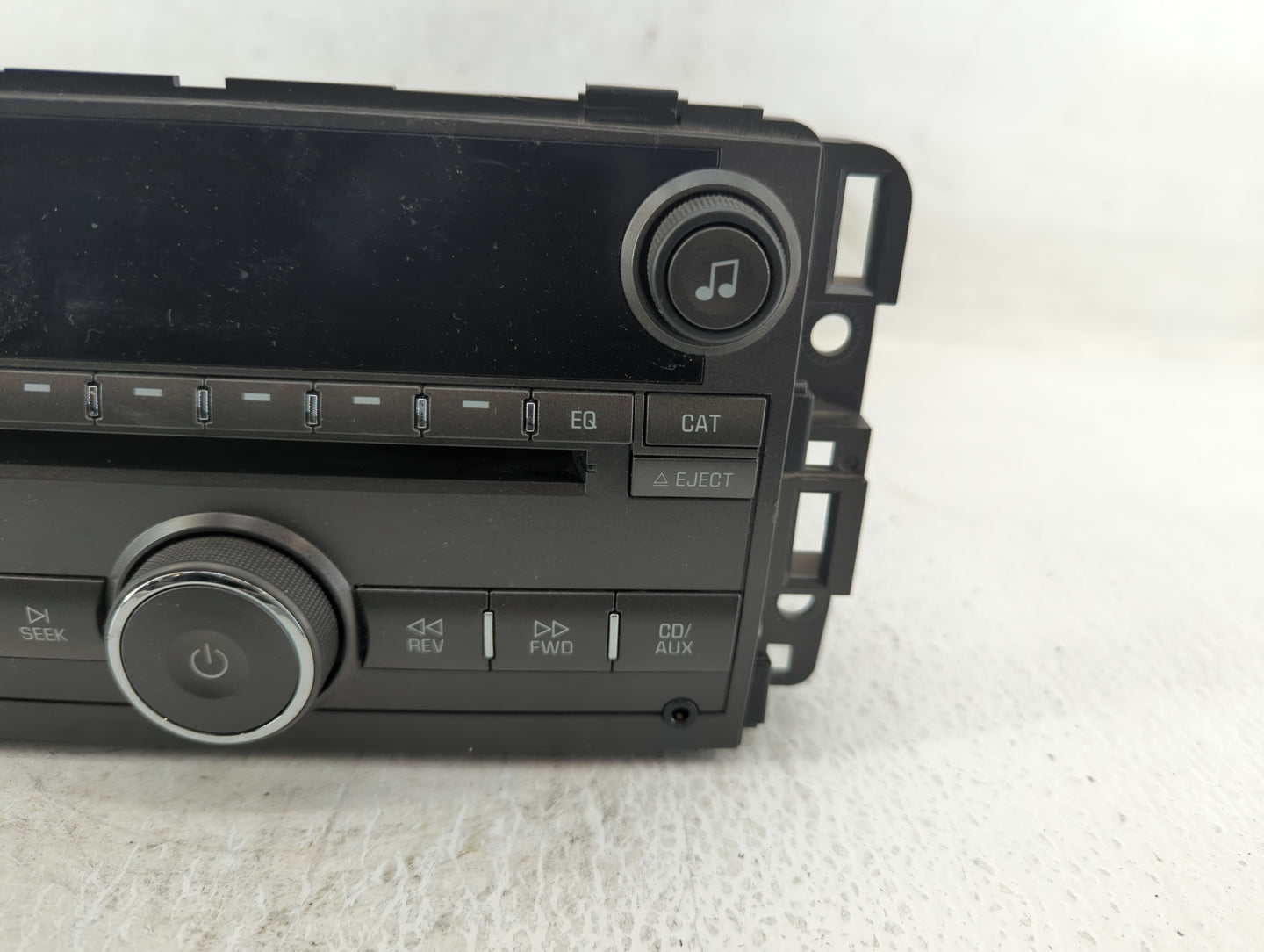 2009 Buick Lucerne Radio AM FM Cd Player Receiver Replacement P/N:25992377 Fits OEM Used Auto Parts - Oemusedautoparts1.com