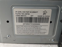 2009 Buick Lucerne Radio AM FM Cd Player Receiver Replacement P/N:25992377 Fits OEM Used Auto Parts - Oemusedautoparts1.com