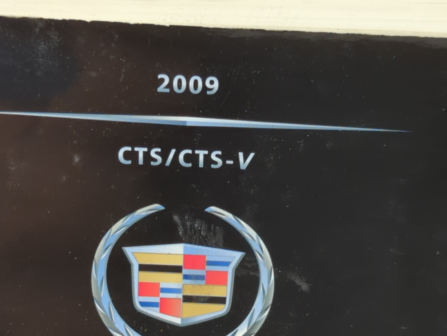 2009 Cadillac Cts Owners Manual Book Guide P/N:25795635 A OEM Used Auto Parts - Oemusedautoparts1.com