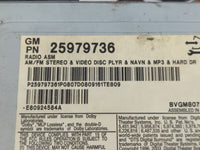 2008-2011 Cadillac Cts Radio AM FM Cd Player Receiver Replacement P/N:25979736 Fits Fits 2008 2009 2010 2011 OEM Used Auto P