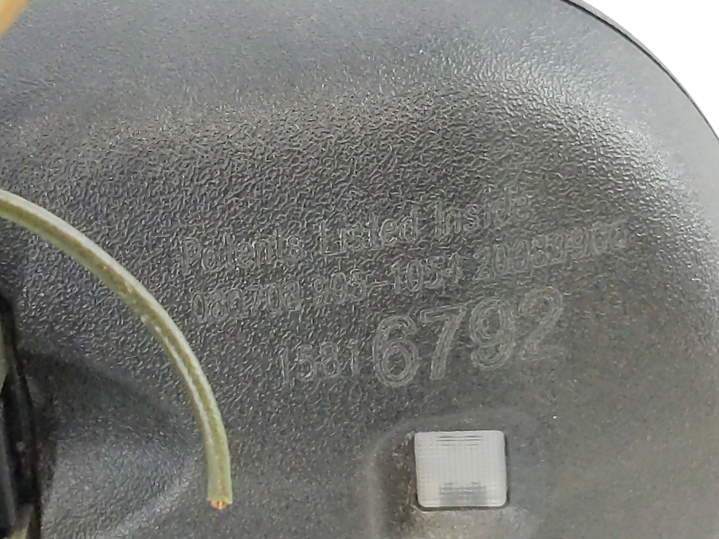 2008-2010 Cadillac Cts Interior Rear View Mirror Replacement OEM P/N:15816792 Fits OEM Used Auto Parts - Oemusedautoparts1.c