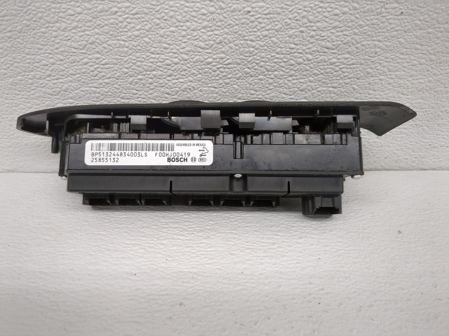2008-2014 Cadillac Cts Master Power Window Switch Replacement Driver Side Left P/N:25855132 Fits OEM Used Auto Parts - Oemus