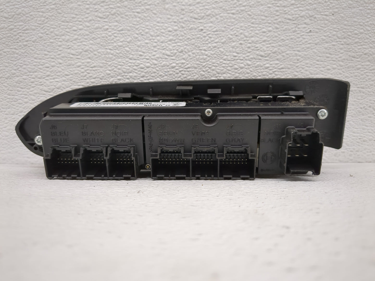 2008-2014 Cadillac Cts Master Power Window Switch Replacement Driver Side Left P/N:25855132 Fits OEM Used Auto Parts - Oemus