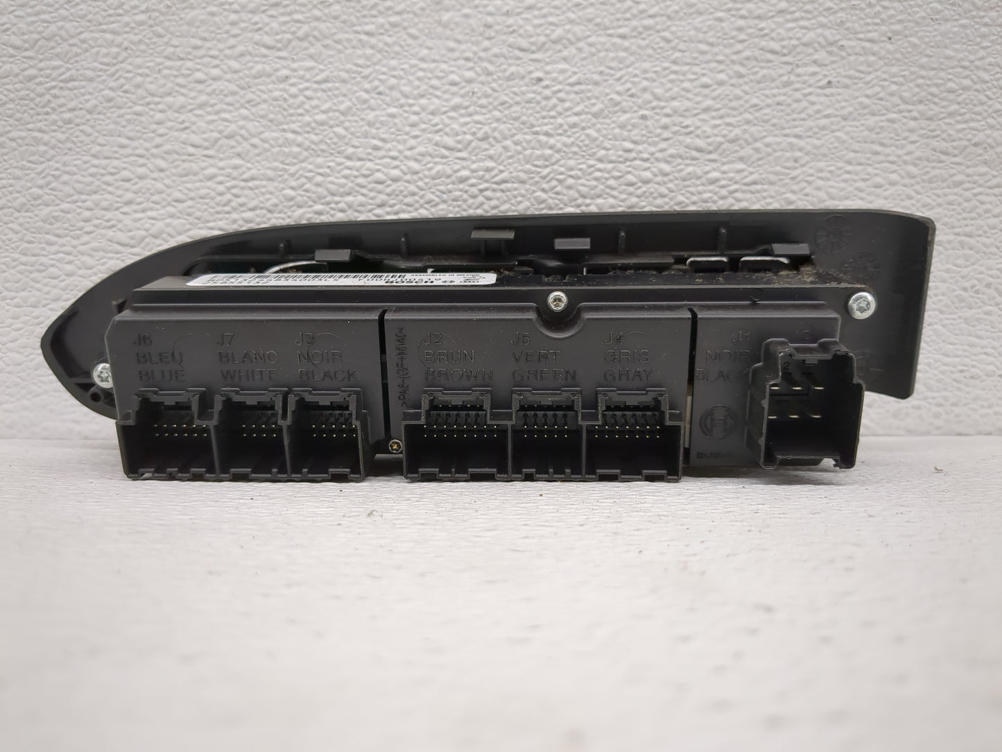 2008-2014 Cadillac Cts Master Power Window Switch Replacement Driver Side Left P/N:25855132 Fits OEM Used Auto Parts - Oemus