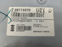 2008-2012 Cadillac Cts Radio AM FM Cd Player Receiver Replacement P/N:20773370 Fits Fits 2008 2009 2010 2011 2012 OEM Used A