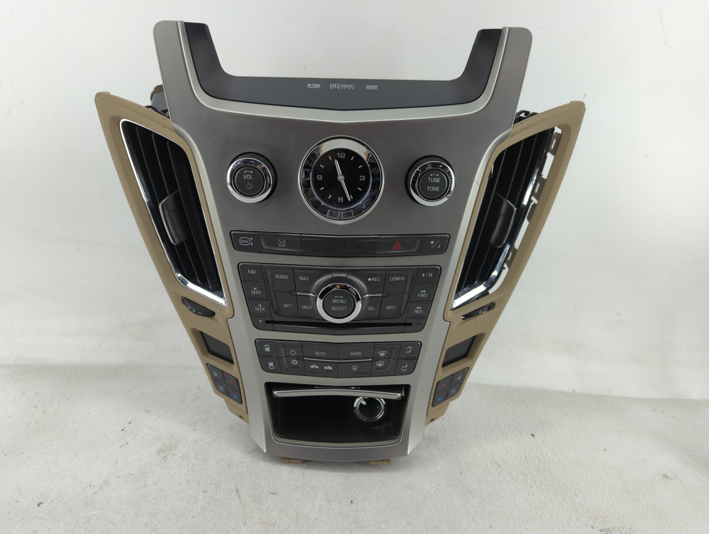 2008-2009 Cadillac Cts Radio AM FM Cd Player Receiver Replacement P/N:25960570 Fits Fits 2008 2009 OEM Used Auto Parts - Oem