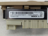 2008-2012 Cadillac Cts Master Power Window Switch Replacement Driver Side Left P/N:2585133 Fits Fits 2008 2009 2010 2011 201