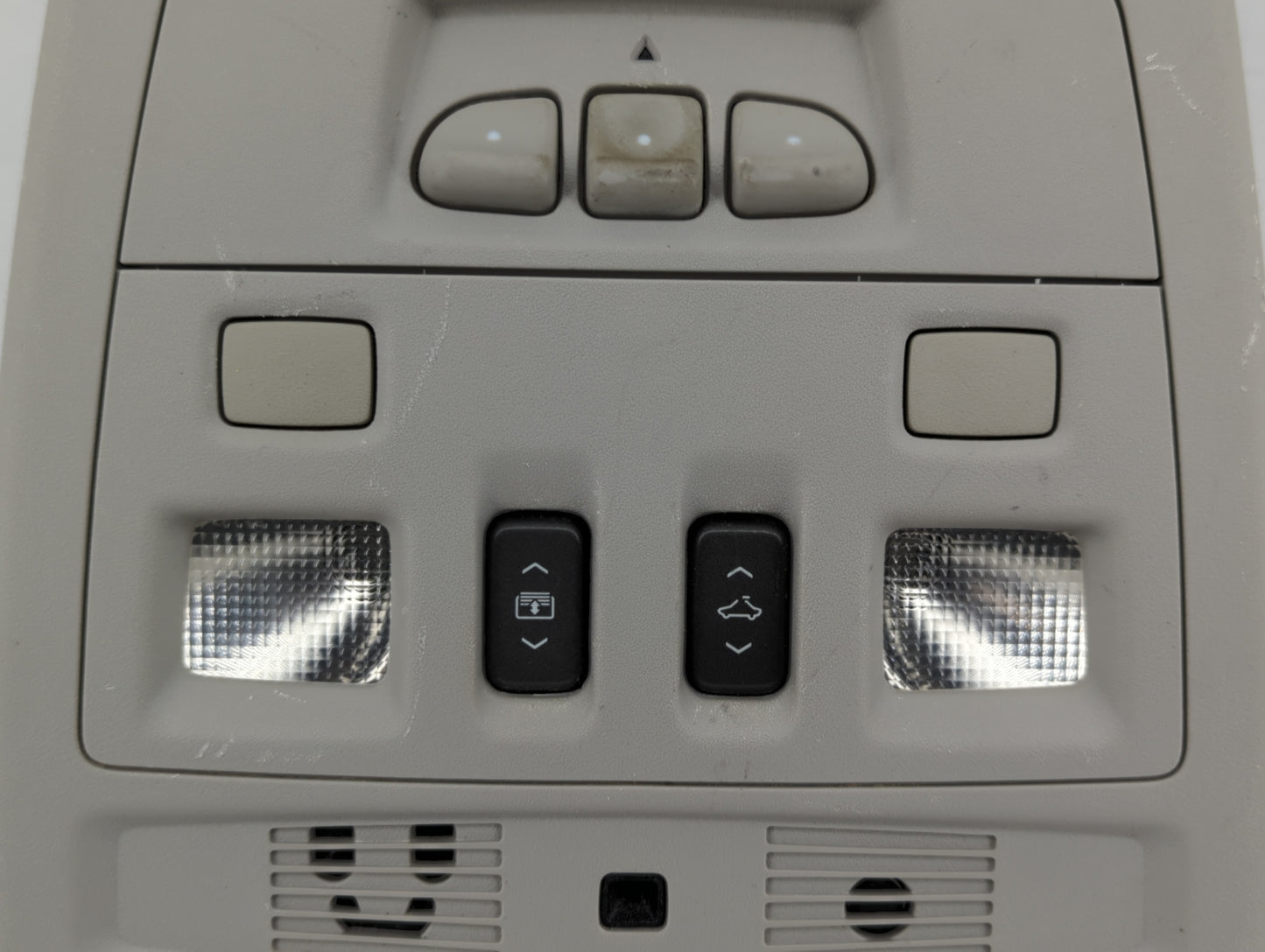 2009 Cadillac Cts Overhead Roof Console Light Grey - Oemusedautoparts1.com