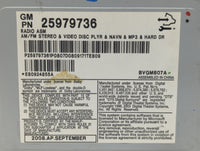 2008-2011 Cadillac Cts Radio AM FM Cd Player Receiver Replacement P/N:25979736 25913880 Fits Fits 2008 2009 2010 2011 OEM Us