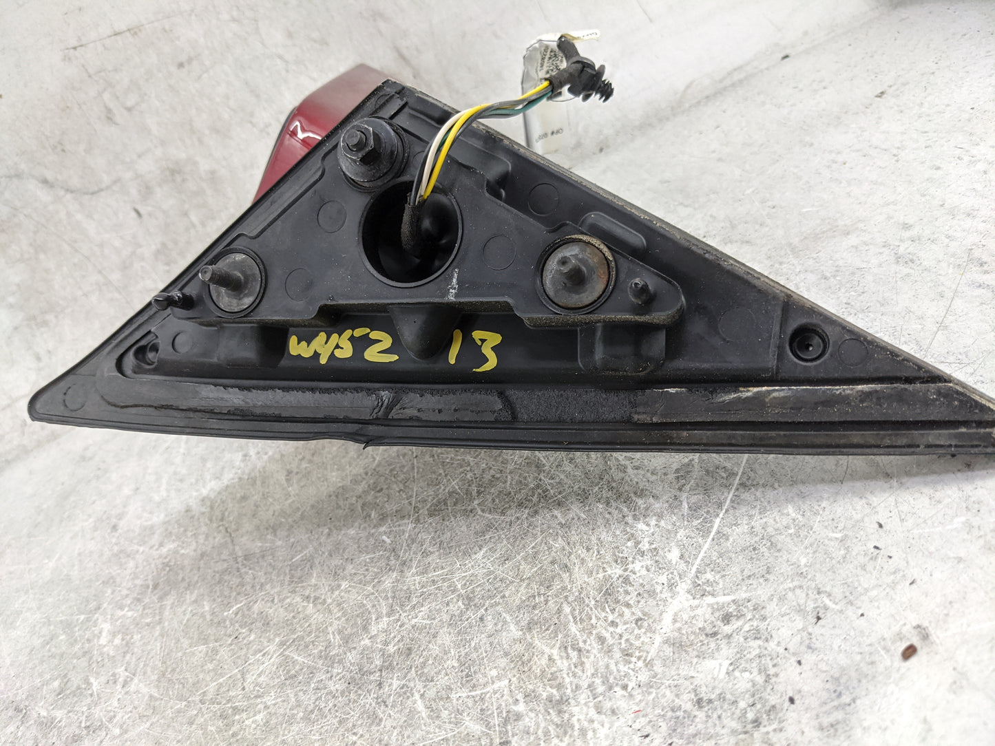 2008-2014 Cadillac Cts Passenger Side View Mirror - Right Door Mirror OEM Used - Oemusedautoparts1.com