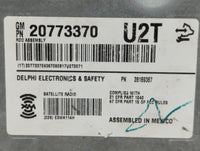 2008-2014 Cadillac Cts Am Fm Cd Player Radio Receiver - Oemusedautoparts1.com