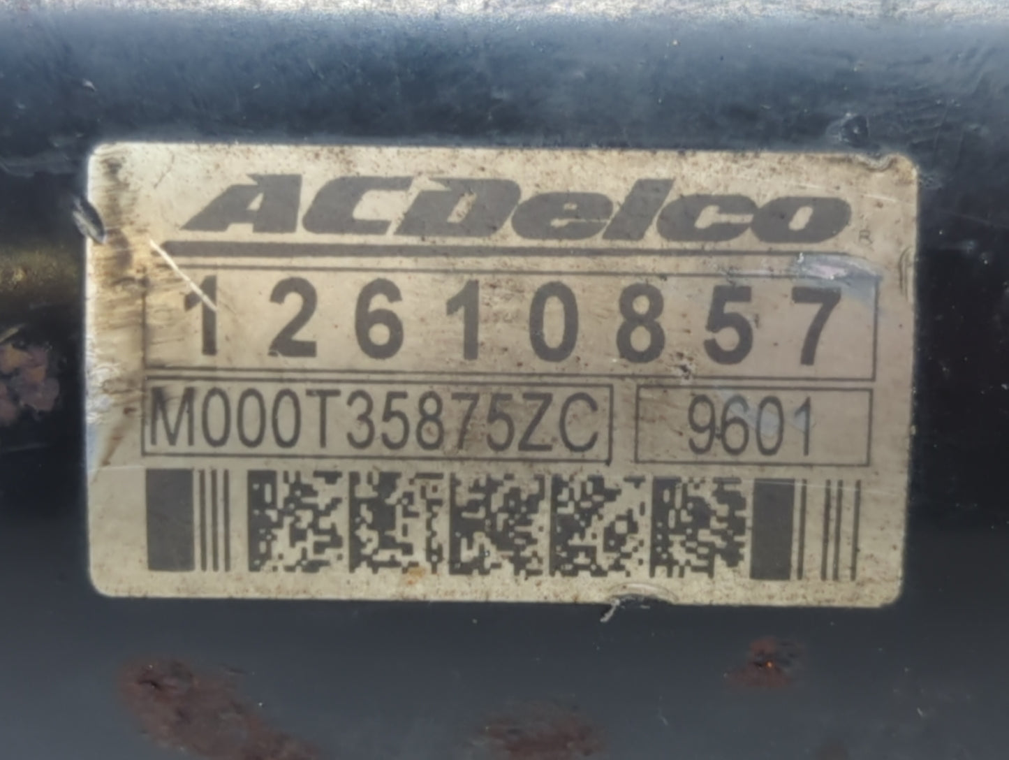 2008-2015 Cadillac Cts Car Starter Motor Solenoid OEM P/N:M000T35875 12610857 Fits Fits 2008 2009 2010 2011 2012 2013 2014 2