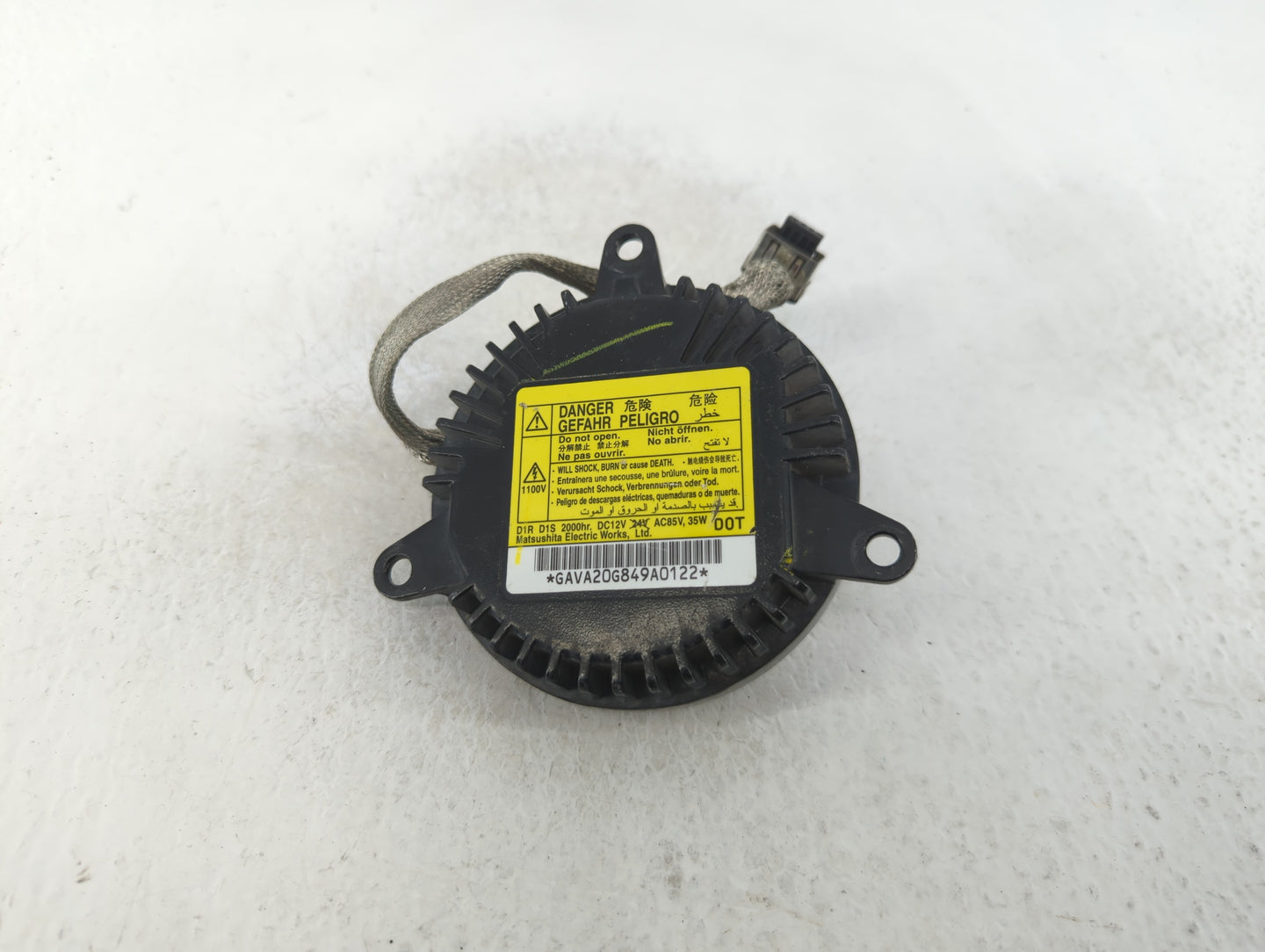 2008-2009 Cadillac Cts Headlight Ballast Head Light - Oemusedautoparts1.com