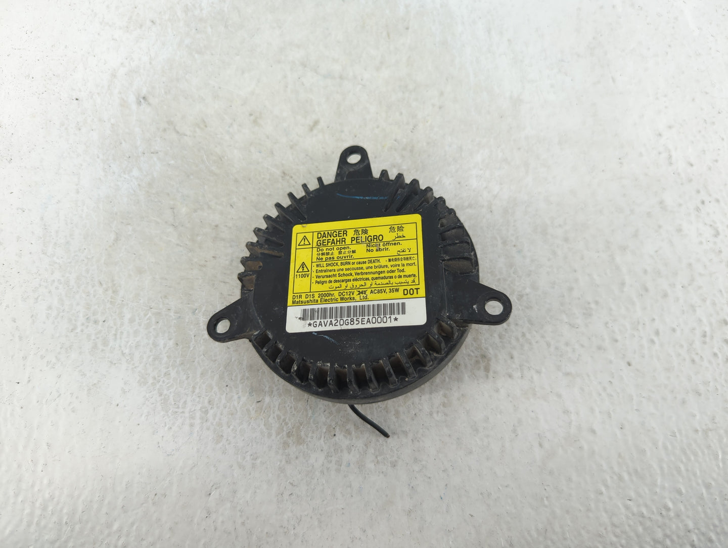 2009 Cadillac Cts Headlight Ballast Head Light - Oemusedautoparts1.com