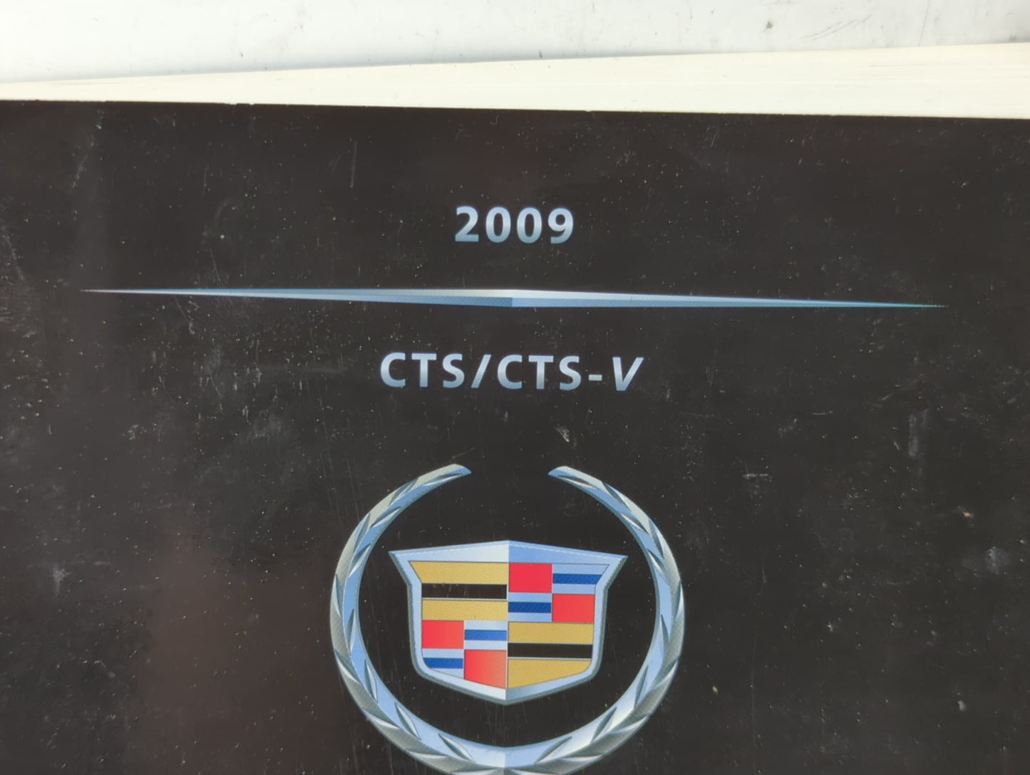 2009 Cadillac Cts Owners Manual Book Guide P/N:25795635 A OEM Used Auto Parts - Oemusedautoparts1.com