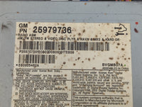 2008-2011 Cadillac Cts Radio AM FM Cd Player Receiver Replacement P/N:25979736 Fits Fits 2008 2009 2010 2011 OEM Used Auto P