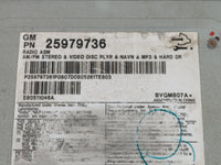 2008-2011 Cadillac Cts Radio AM FM Cd Player Receiver Replacement P/N:25979736 Fits Fits 2008 2009 2010 2011 OEM Used Auto P