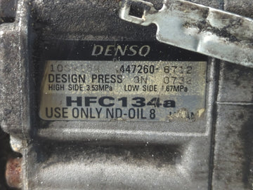 2008-2014 Cadillac Cts Air Conditioning A/c Ac Compressor Oem