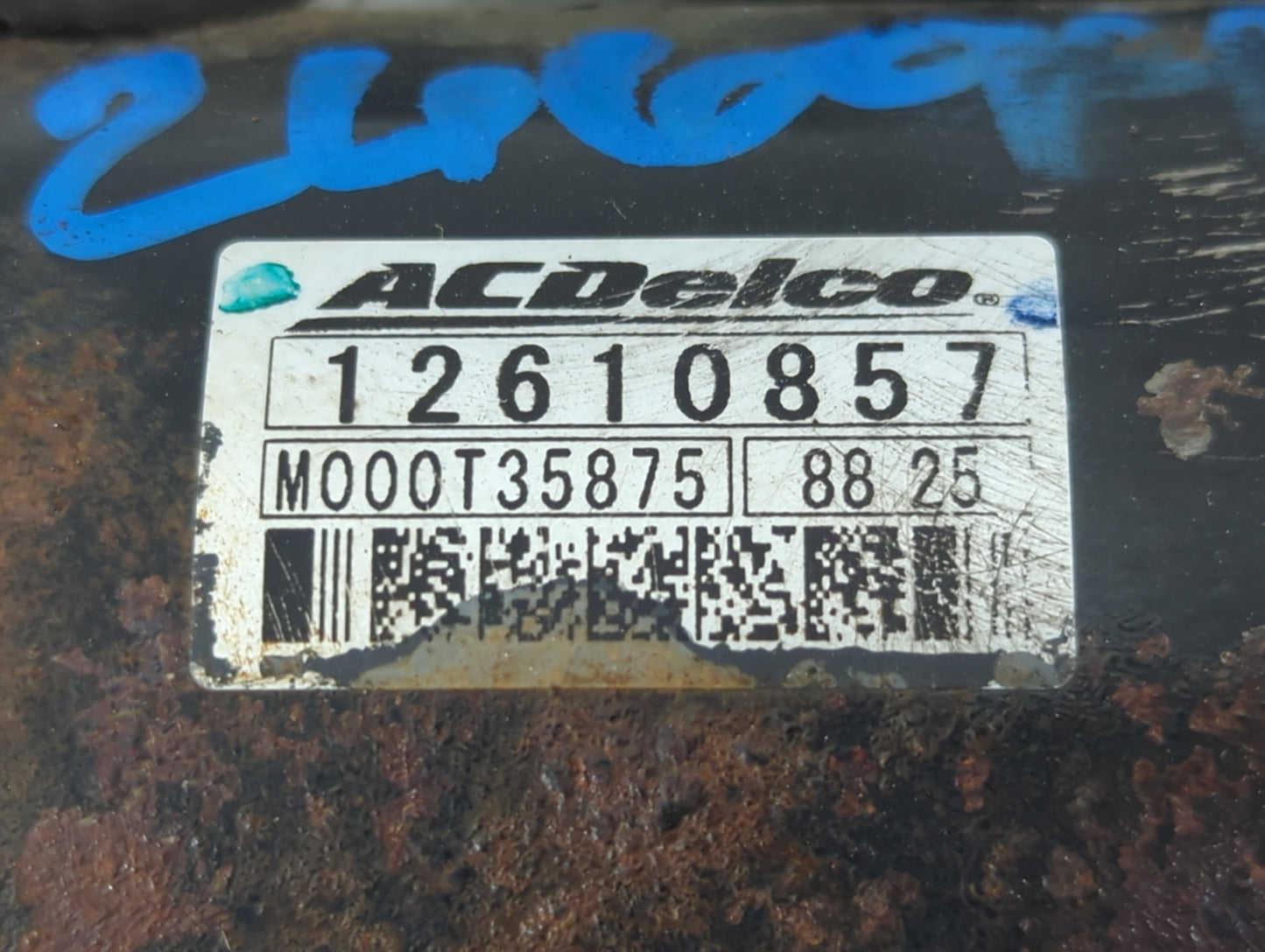 2009-2015 Cadillac Cts Car Starter Motor Solenoid OEM P/N:M000T35875 12610857 Fits OEM Used Auto Parts - Oemusedautoparts1.c