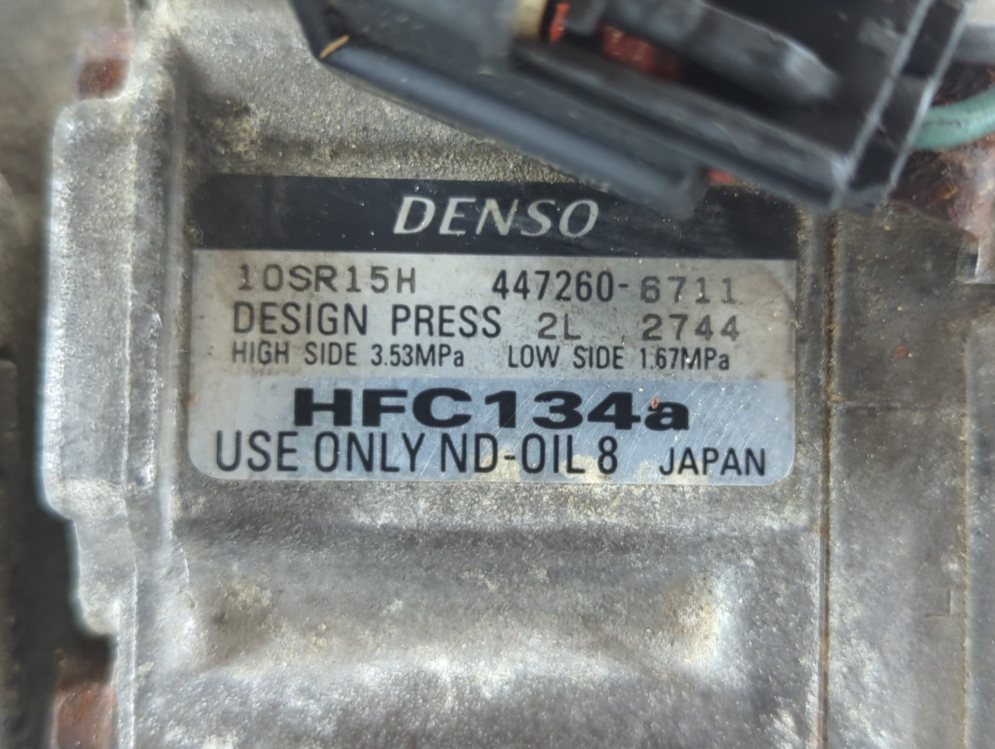 2008-2014 Cadillac Cts Air Conditioning A/c Ac Compressor Oem - Oemusedautoparts1.com