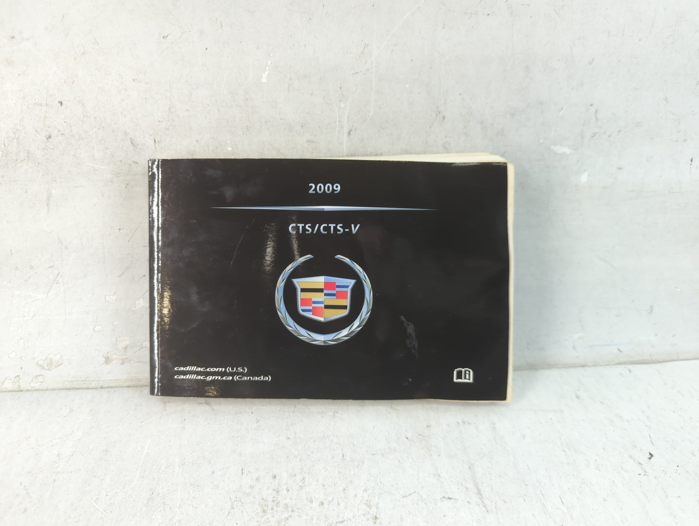2009 Cadillac Cts Owners Manual Book Guide P/N:25795635 A OEM Used Auto Parts - Oemusedautoparts1.com