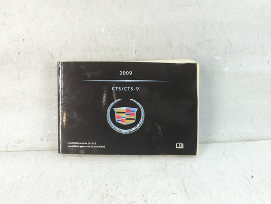 2009 Cadillac Cts Owners Manual Book Guide P/N:25795635 A OEM Used Auto Parts - Oemusedautoparts1.com
