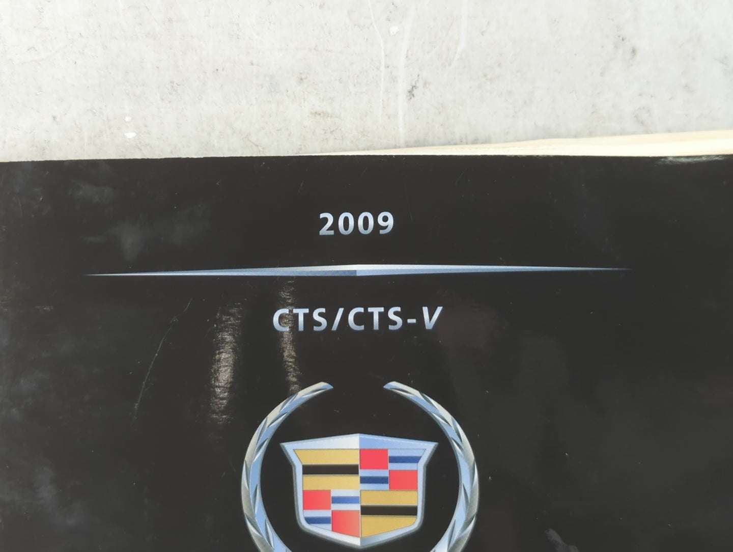 2009 Cadillac Cts Owners Manual Book Guide P/N:25795635 A OEM Used Auto Parts - Oemusedautoparts1.com