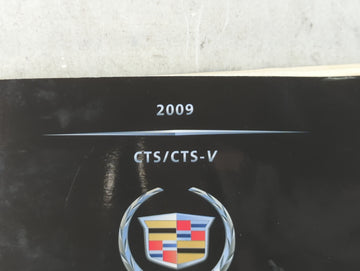 2009 Cadillac Cts Owners Manual Book Guide P/N:25795635 A OEM Used Auto Parts