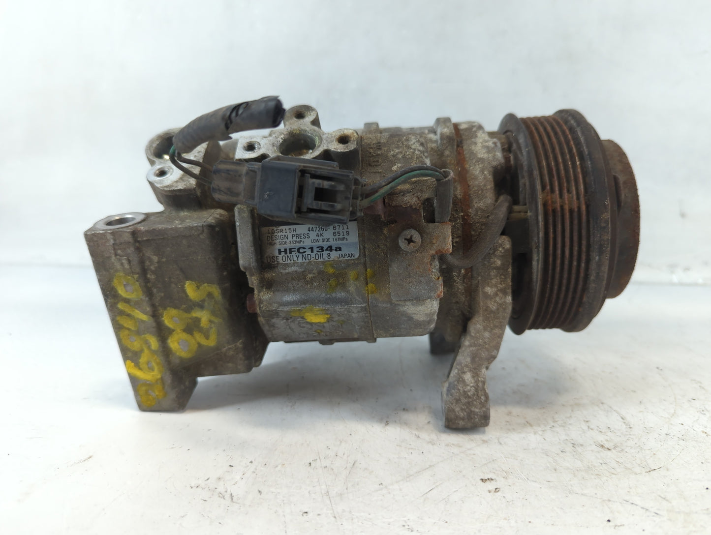 2008-2014 Cadillac Cts Air Conditioning A/c Ac Compressor Oem - Oemusedautoparts1.com