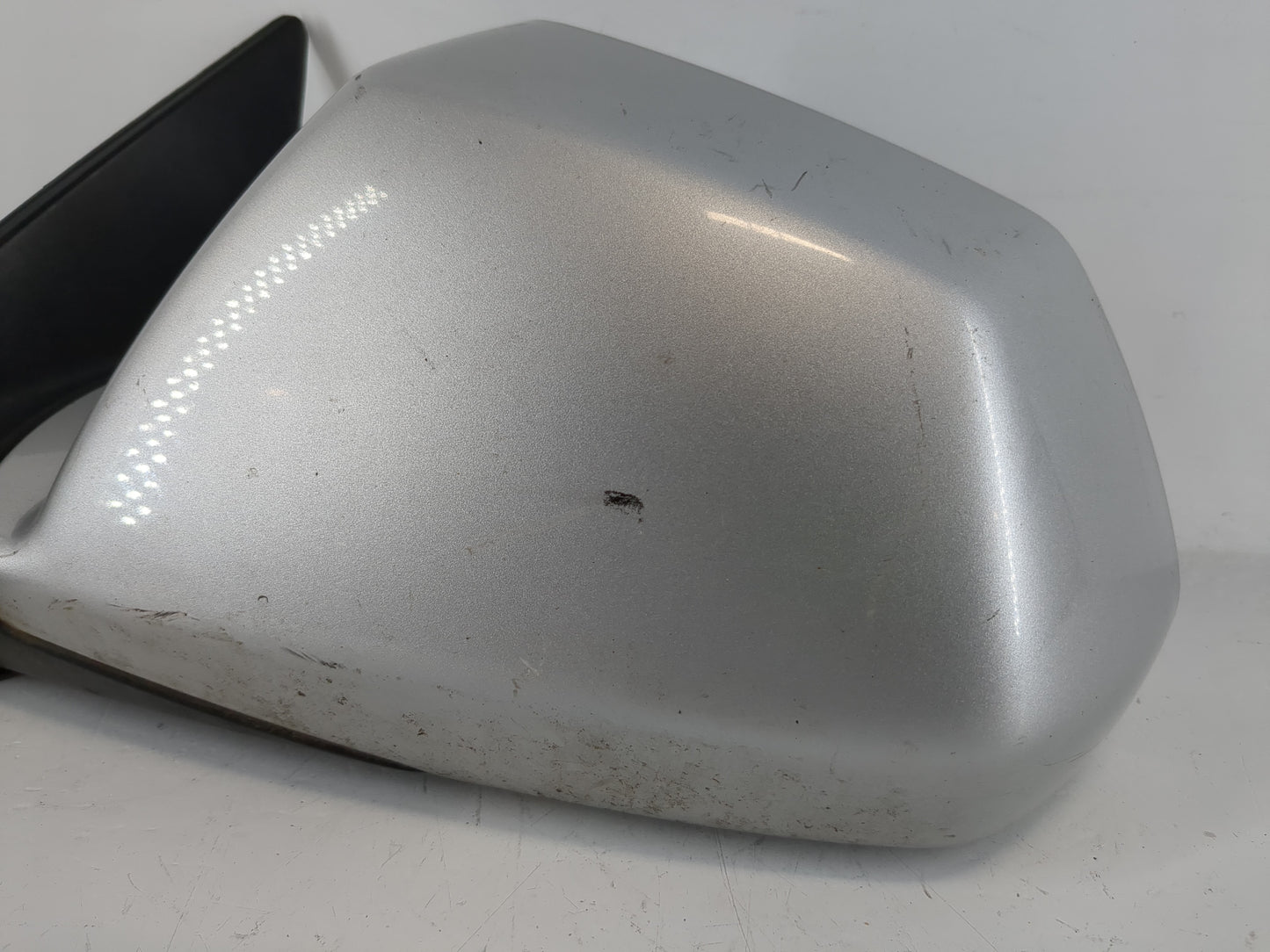 2008-2014 Cadillac Cts Driver Left Side View Manual Door Mirror Silver - Oemusedautoparts1.com