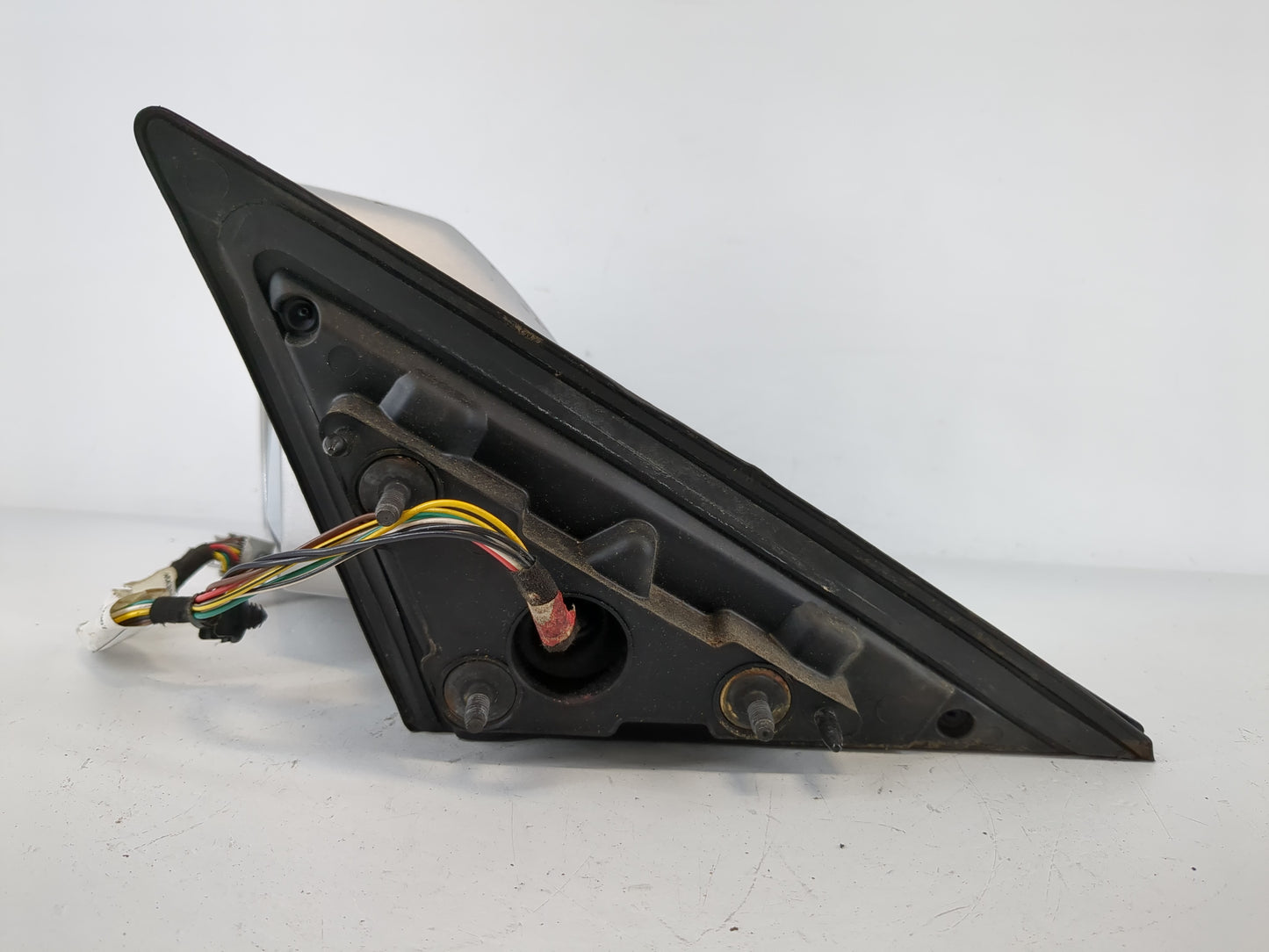 2008-2014 Cadillac Cts Driver Left Side View Manual Door Mirror Silver - Oemusedautoparts1.com