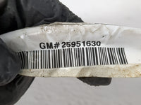 2008-2014 Cadillac Cts Driver Left Side View Manual Door Mirror Silver - Oemusedautoparts1.com