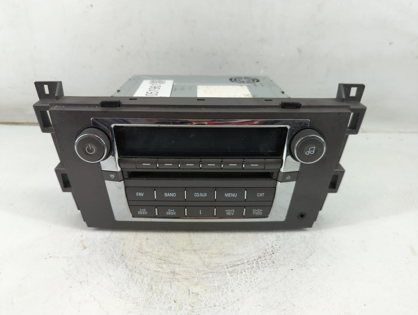 2009-2011 Cadillac Dts Radio AM FM Cd Player Receiver Replacement Fits Fits 2009 2010 2011 OEM Used Auto Parts - Oemusedauto