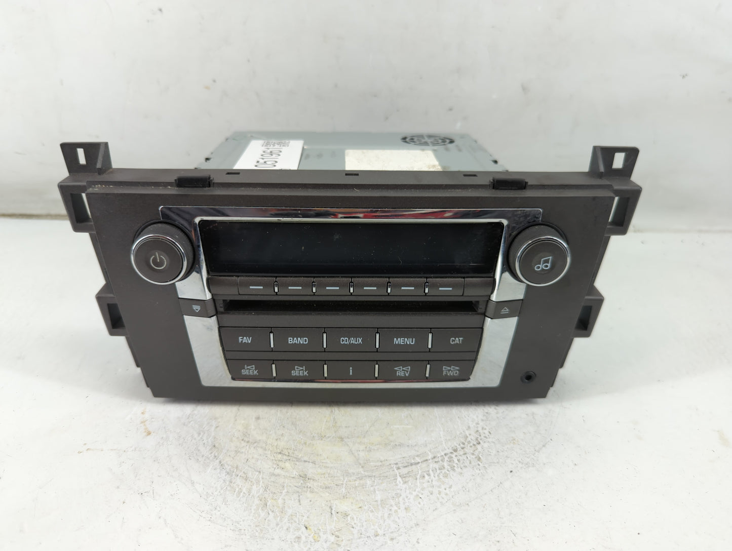 2009-2011 Cadillac Dts Radio AM FM Cd Player Receiver Replacement Fits Fits 2009 2010 2011 OEM Used Auto Parts - Oemusedauto
