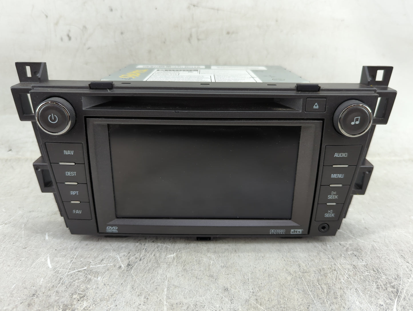 2009-2011 Cadillac Dts Radio AM FM Cd Player Receiver Replacement Fits Fits 2009 2010 2011 OEM Used Auto Parts - Oemusedauto