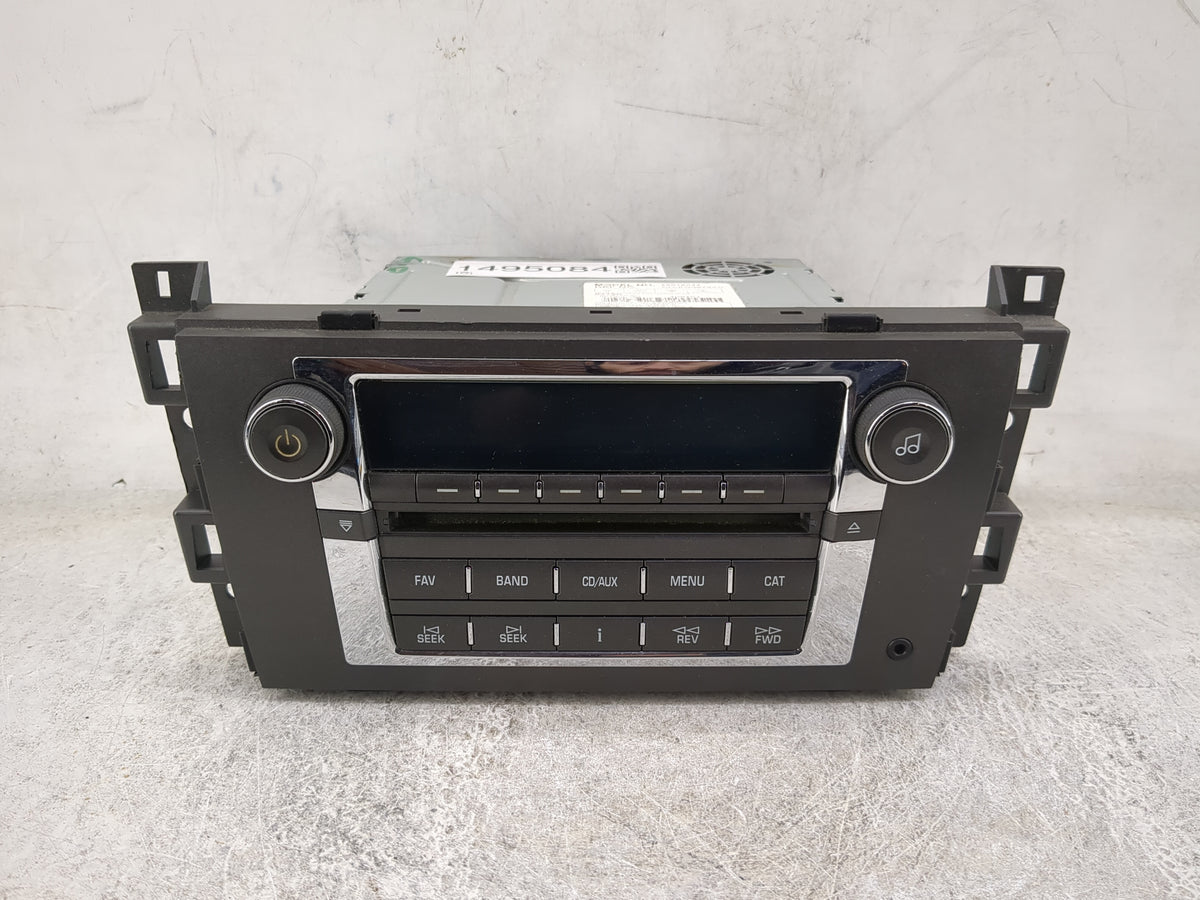 2006-2011 Cadillac Dts Radio AM FM Cd Player Receiver Replacement P/N:25818944 CG-EG8673YC Fits OEM Used Auto Parts - Oemuse